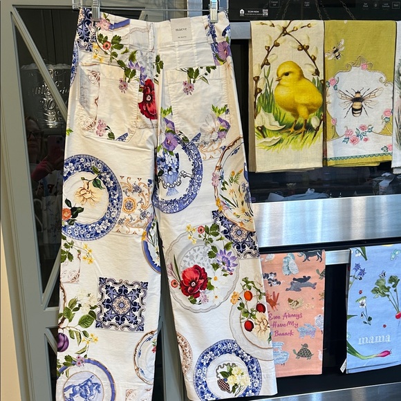 Maeve Multicolor Patterned Pants - Picture 6 of 9